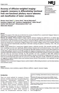 Qmisg Accuracy Of Diffusion Weighted Imaging Magnetic Resonance In